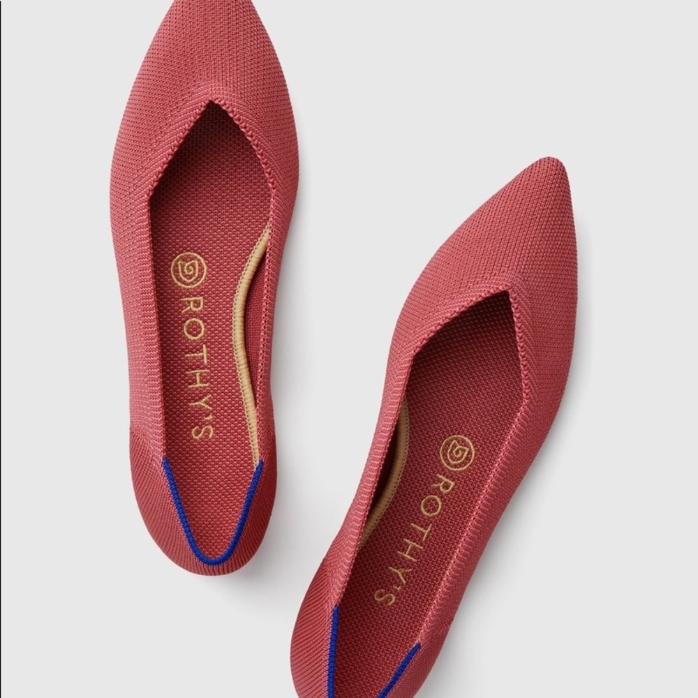 NWB Rothy’s the point copper 7.5